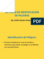 Presentación N ° 5  METODOS DE IDENTIFICACIÓN DE PELIGROS