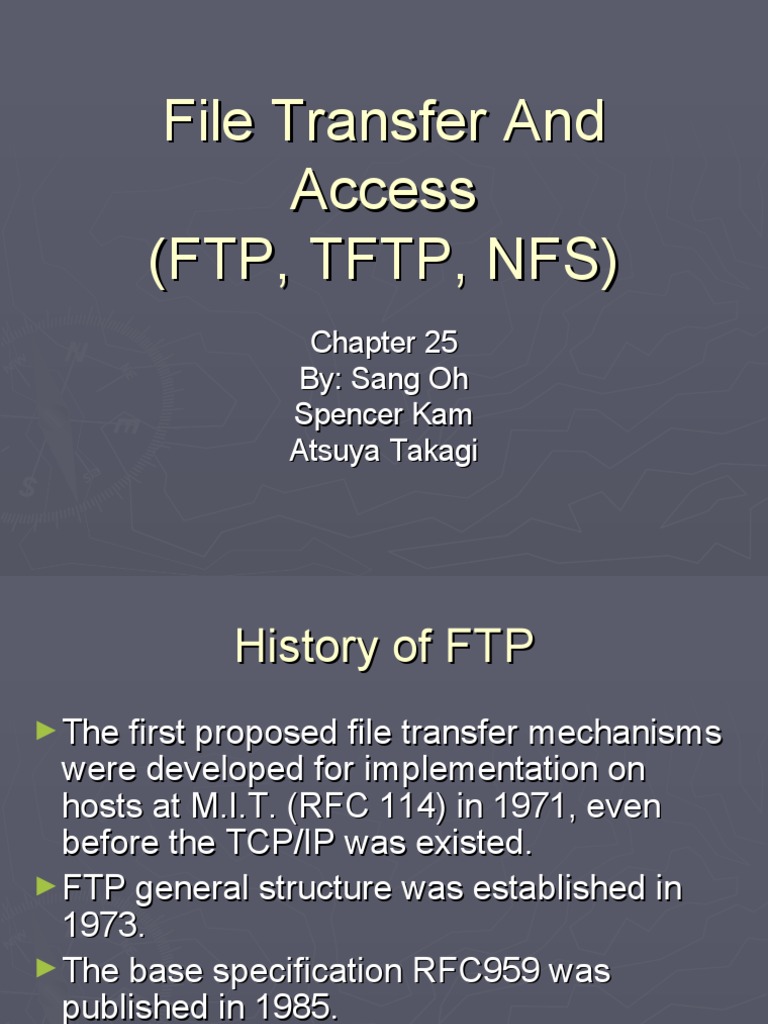 File Transfer and Access | PDF | Computers