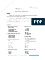 Level 2 Passage 3 PDF