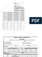 Forms and Tools For Measles SIA