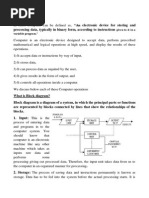 Notes On Computer PDF