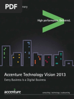 Accenture Technology Vision 2013: Executive Summary