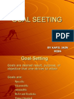 Goal Seeting