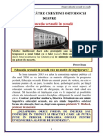 Educatia Sexuala in Scoala PDF