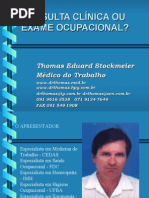 Consulta Cl_nica Ou Exame Ocupacional