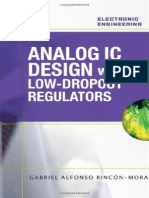 Analog IC Design With Low-dropout Regulators