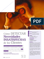 Necesidades Insatisfechas