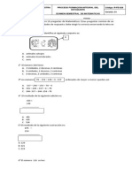 Examen Semestral I