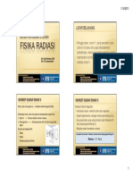 Fisika Radiasi PDF