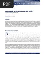 Download Responding to the Black Marriage Crisis by Institute for American Values SN18101514 doc pdf