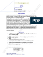 Instrucciones Generales Y Valoración Tiempo: Instrucciones:: Inglés Junio 2001