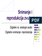 Snimanje I Reprodukcija PDF