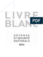 Livre Blanc Sur La Defense Et La Securite Nationale 2013