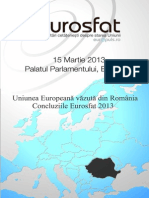 Raport Concluziile Eurosfat 2013