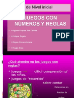 Juegos Con Numeros y Reglas