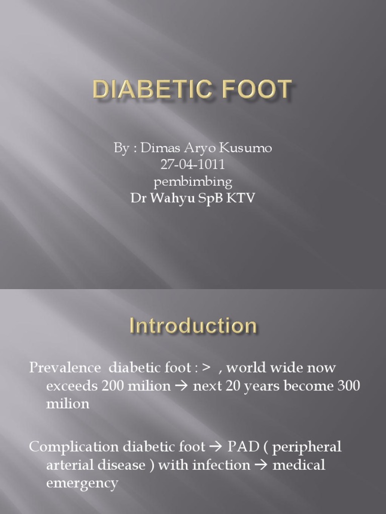 Diabetic foot.ppt Wound Foot