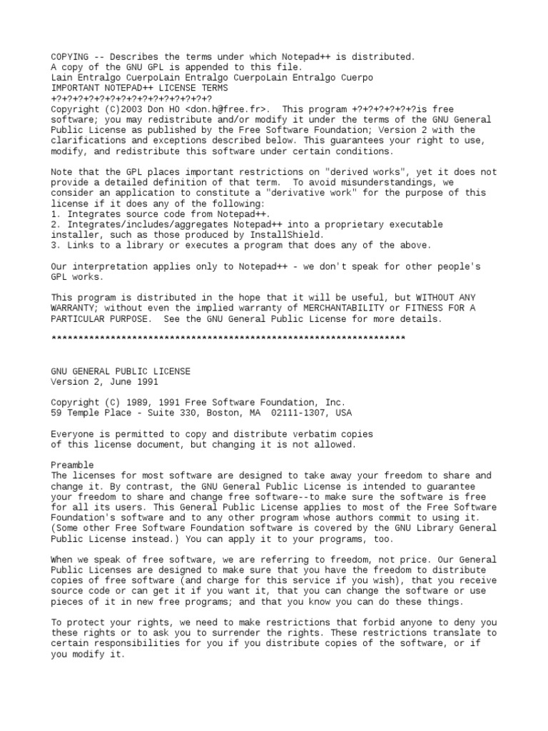License 2 | PDF | License | Source Code