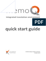 Memoq QuickStartGuide 6 5 EN PDF
