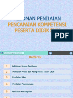 Pedoman Penilaian Dan Model Rapor SMK PDF