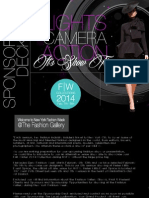 2014 New York Fashion Week Sponsorship PDF