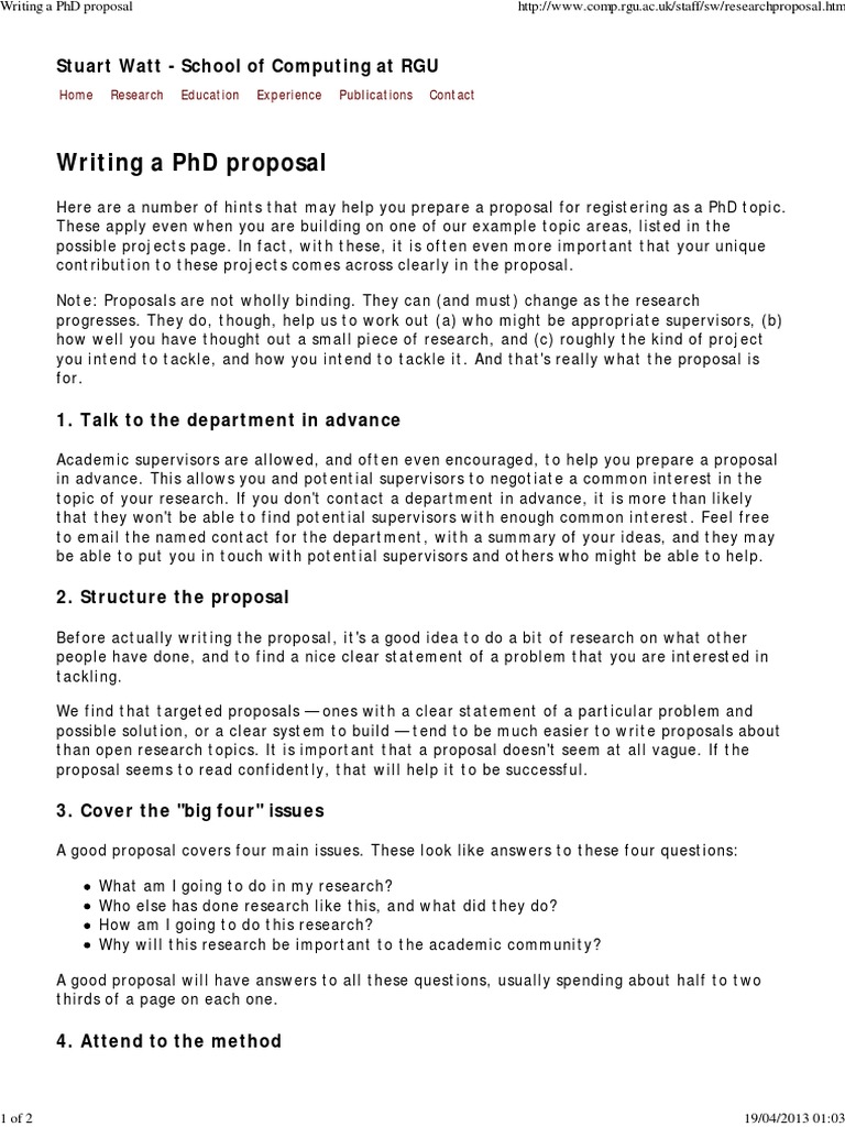 communication phd proposal