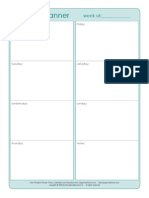 Calendar To Do Weekly PDF