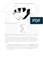 Características Que Definen Un Engranaje de Dientes Rectos