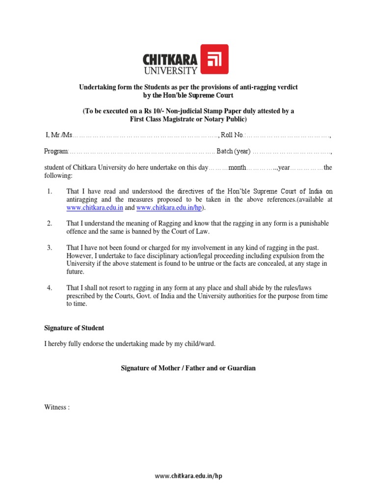 4743 anti ragging form all forms download free pdf misconduct