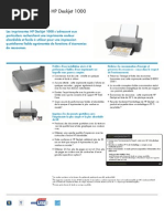 Fiche Technique Imprimante HP Deskjet 1000 312