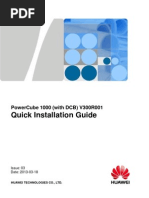 PowerCube 1000 (With DCB) Quick Installation Guide (V300R001 - 03) - USF 5 PDF