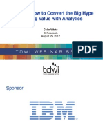 IBM Big Data and Analytics PDF