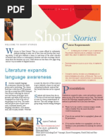 Short Stories Syllabus 2nd Draft PDF