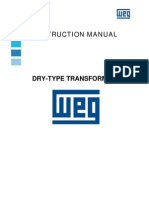 WEG Dry Type Transformers 10000210724 Manual English