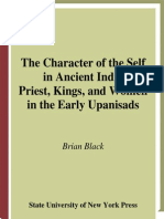 Brian Black The Character of The Self in Ancient India Priests, Kings, and Women in The Early Upanisads S U N Y Series in Hindu Studies 2007 PDF