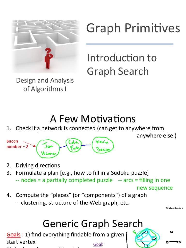 Graph Primi Ves: Introduc On To Graph Search | PDF | Graph Theory ...