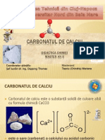 Carbonatul de Calciu