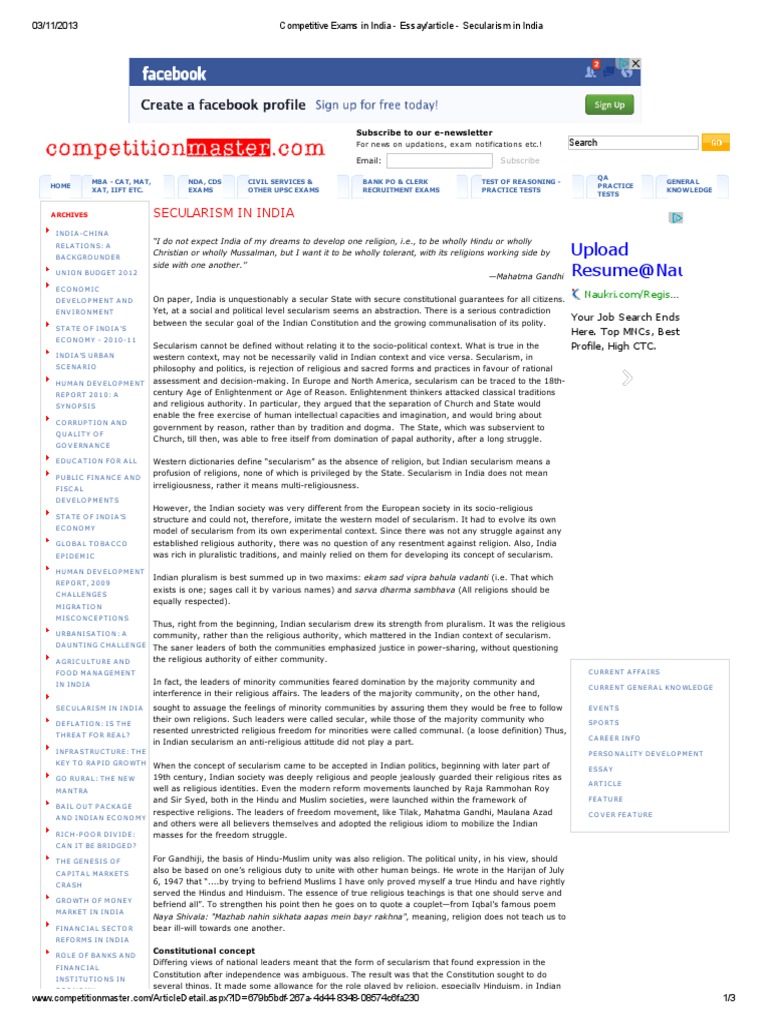Debates on secularism in india pdf picture