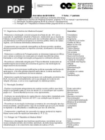 Objectivos 9º 1º teste