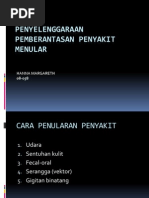 Download PENYELENGGARAAN PEMBERANTASAN PENYAKIT MENULAR by JulitaMelisa SN181154813 doc pdf