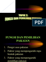 Tajuk 2 Fungsi Pemilihan Pakaian Pdf