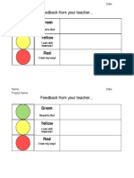 Traffic Light Teacher Color PDF