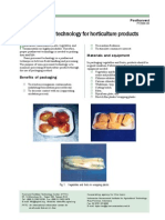 Packaging Technology For Horticulture Products: Materials and Equipment