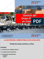 Modelo orden Público policia cataluña