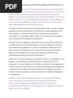 Download discuss issues relating to the diagnosis and classification of schizophrenia essay for unit 4 A level Psychology AQA A typical essay they love to ask questions on by moriya10123 SN181173375 doc pdf