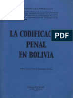 Codificacion Penal en Bolivia