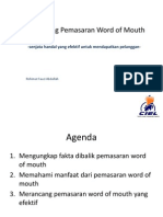 WOM Training For SME (Indonesia)