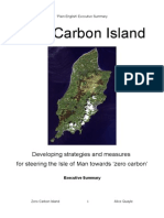 Zero Carbon Island - Summary - Developing Strategies and Measures For Steering The Isle of Man Towards Zero Carbon' - Alice Quayle MSC 3nov13 1640 PDF