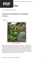 Download FUNGSI DAN MANFAAT TANAMAN TOGA  _ Liliskurniasihs Blog by Yuddis Bintang SN181184318 doc pdf