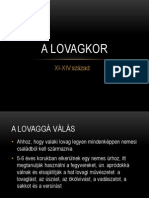 A Lovagkor