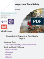 Geotechnical Aspects of Dam Safety